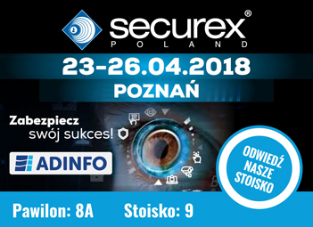 Zaproszenie na targi securex 2018